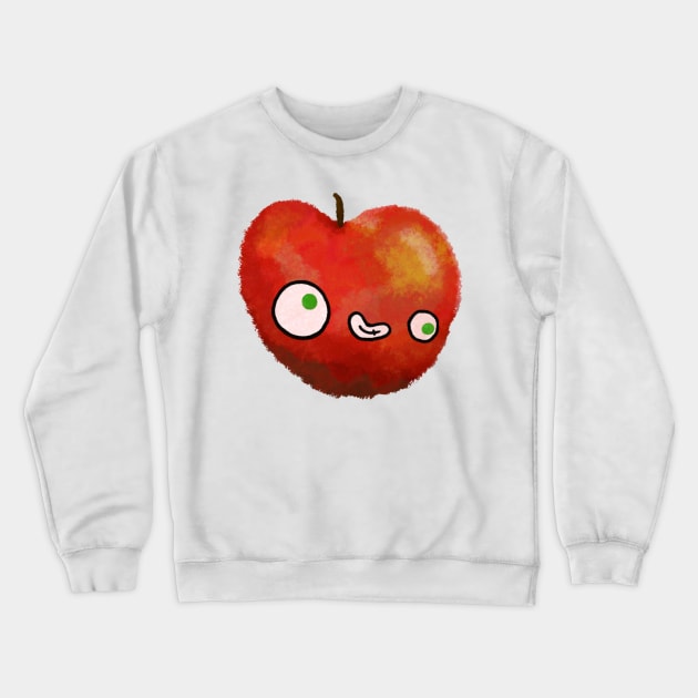 Apple Crewneck Sweatshirt by Surplusweird